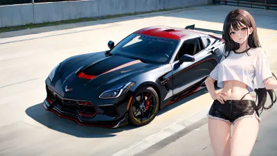 Beautiful Sakura: Racing Club — скриншот 3