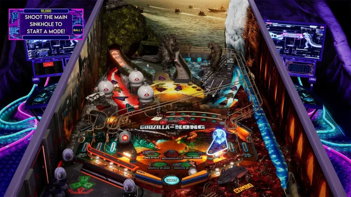 Pinball FX - Godzilla vs. Kong Pinball Pack — скриншот 4