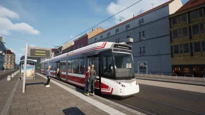 City Transport Simulator: StadtRegioTram — скриншот 6