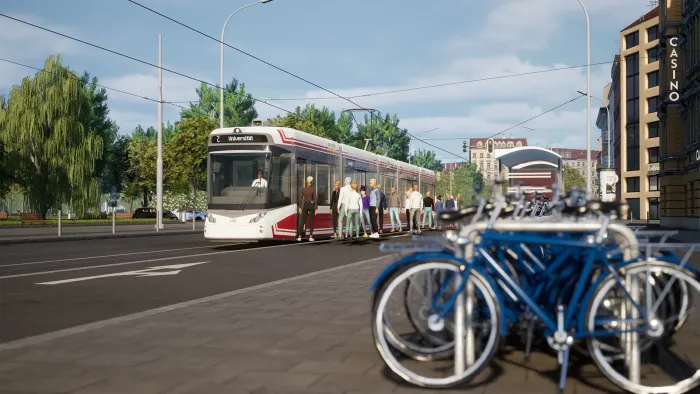City Transport Simulator: StadtRegioTram — скриншот 7