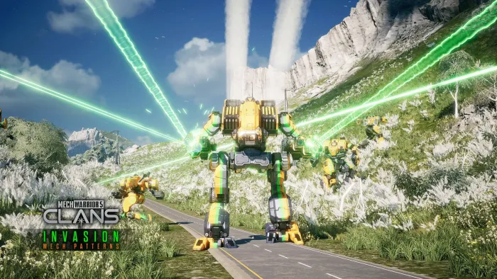 MechWarrior 5: Clans - Invasion Mech Patterns — скриншот 3