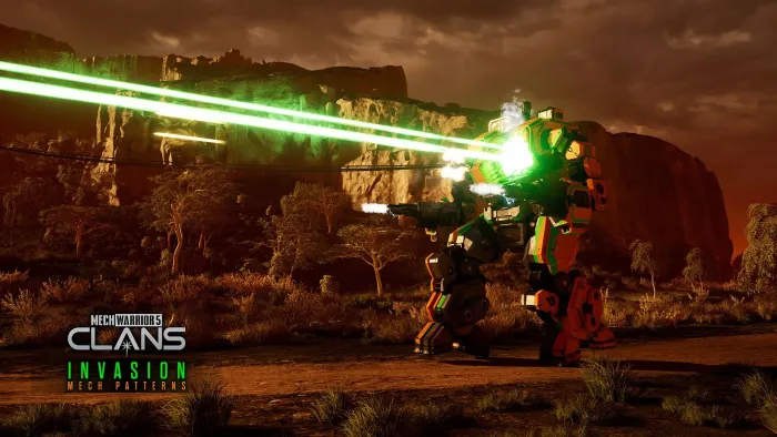 MechWarrior 5: Clans - Invasion Mech Patterns — скриншот 4