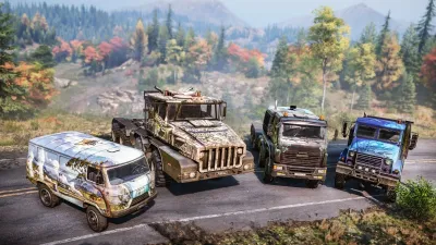 SnowRunner – Pathfinders Vinyl Wrap Pack — скриншот 1