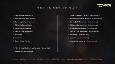 Holdfast OST - The Plight of War — скриншот 1