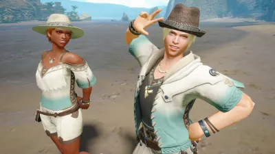 Элемент многослойных доспехов для охотника «Летний пояс» — скриншот 5