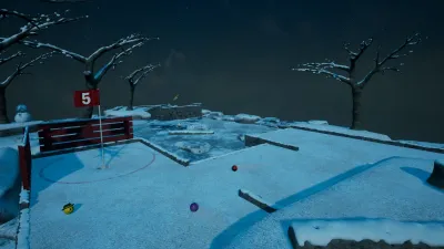 Golfing in Aether — скриншот 4