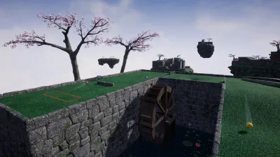 Golfing in Aether — скриншот 8