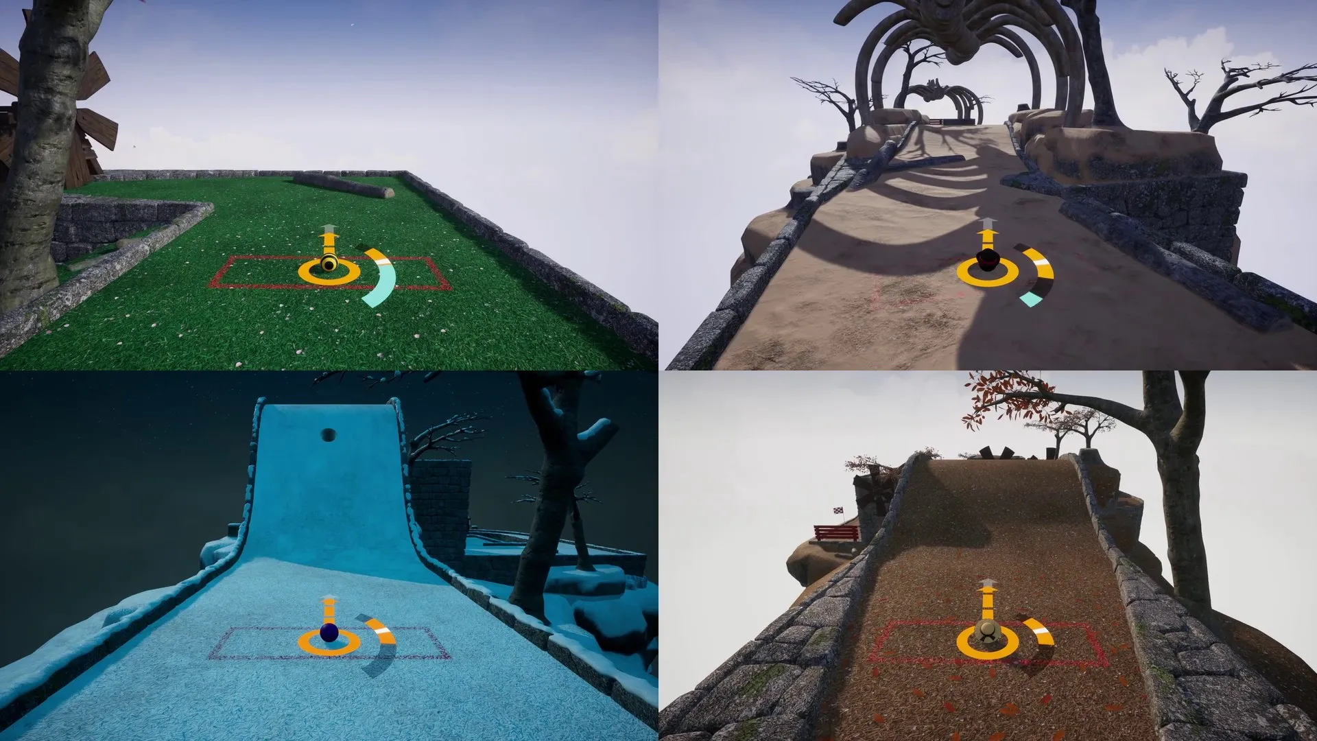 Golfing in Aether — трейлер