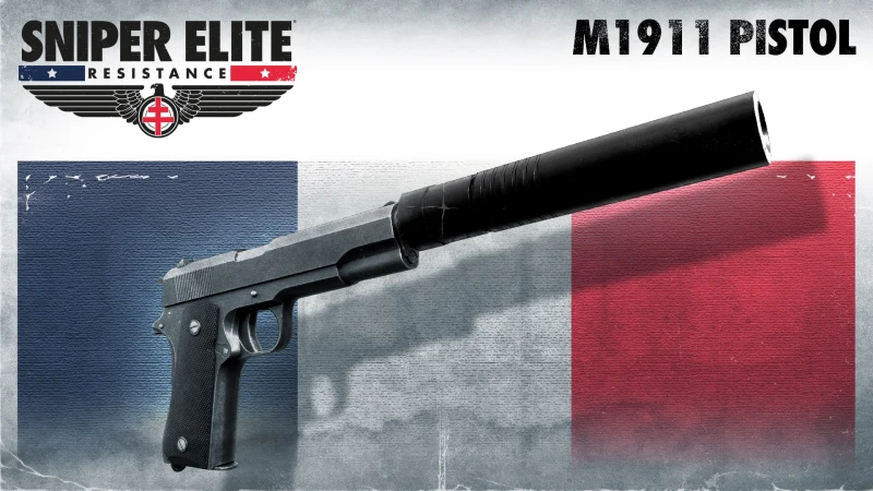 Sniper Elite: Resistance - M1911 Pistol