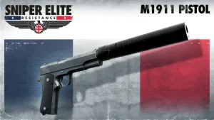 Sniper Elite: Resistance - M1911 Pistol