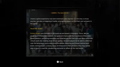 KARMA: The Dark World - Artbook — скриншот 5