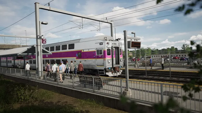 Train Sim World® 7: MBTA Providence/Stoughton Line HSP46 Pack — скриншот 8