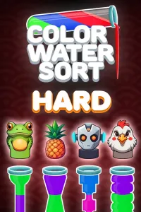 Color Water Sort: Hard DLC