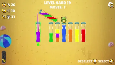 Color Water Sort: Hard DLC — скриншот 1