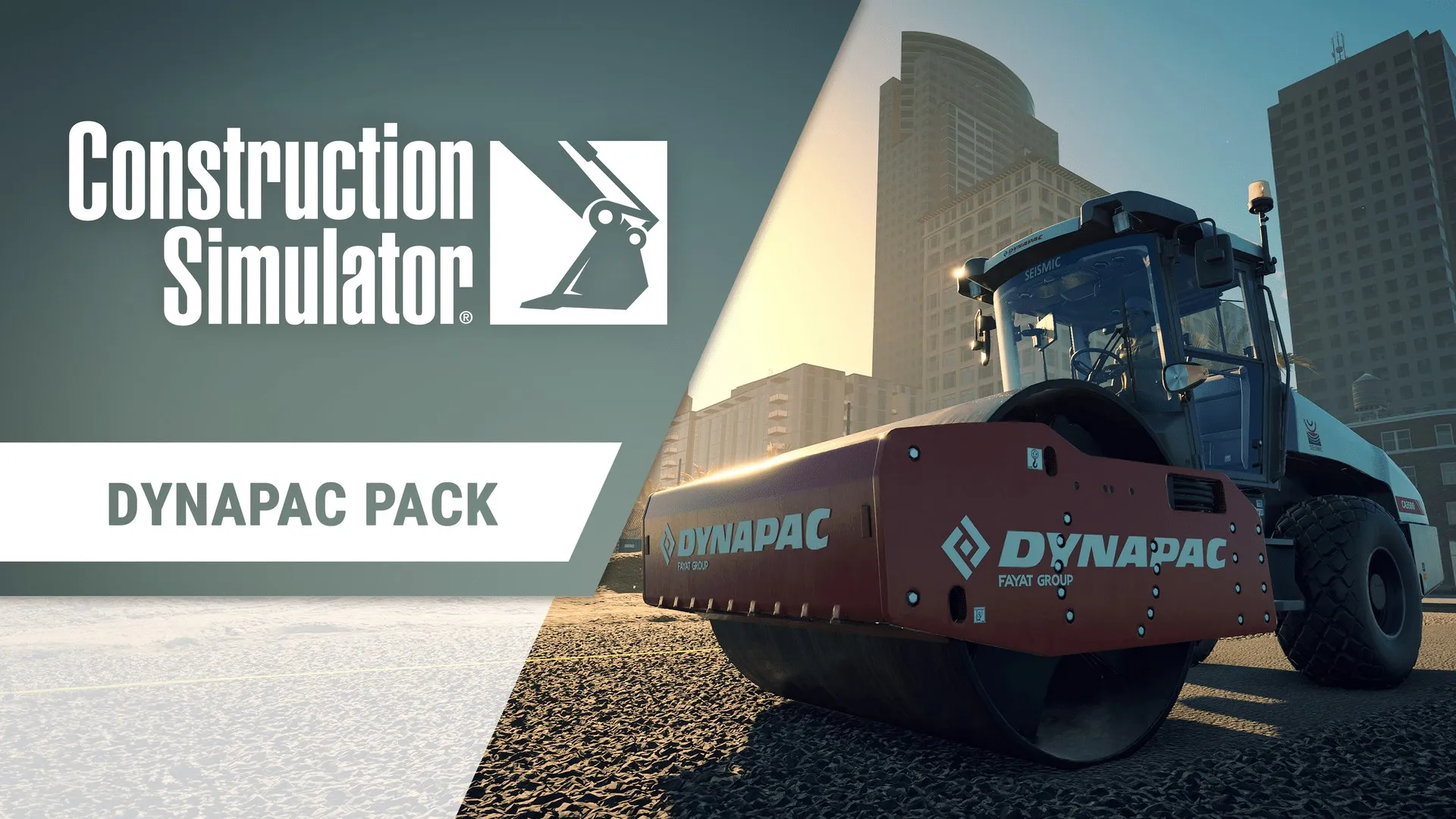 Construction Simulator - Dynapac Pack — трейлер