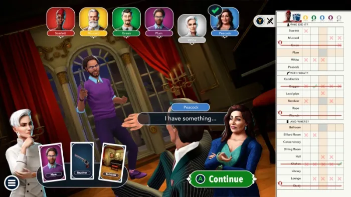 Cluedo — скриншот 3