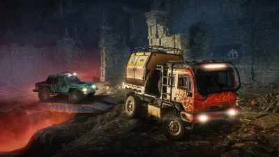 Expeditions: A MudRunner Game - Season 4: Amber Dusk (Windows) — скриншот 8