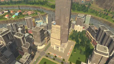 Cities: Skylines - Financial Districts — скриншот 2