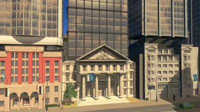 Cities: Skylines - Financial Districts — скриншот 10