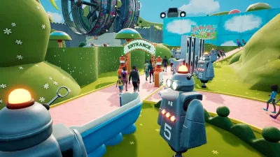 Park Beyond - Chicken Run: Dawn of the Nugget - Theme World — скриншот 3