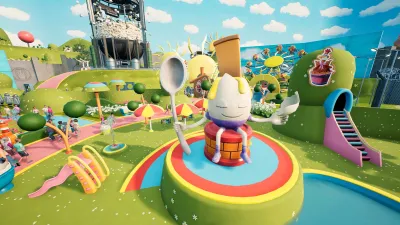 Park Beyond - Chicken Run: Dawn of the Nugget - Theme World — скриншот 5