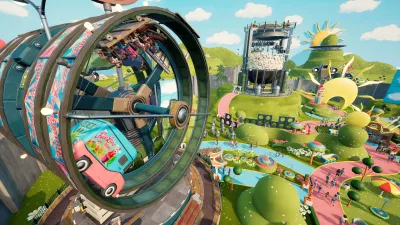 Park Beyond - Chicken Run: Dawn of the Nugget - Theme World — скриншот 6