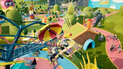 Park Beyond - Chicken Run: Dawn of the Nugget - Theme World — скриншот 9