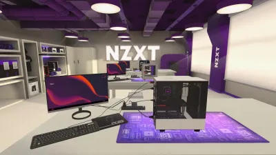 PC Building Simulator NZXT Workshop — скриншот 4