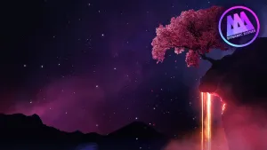 AAA Dynamic Scenes - Sakura Night Sky Dynamic Scene