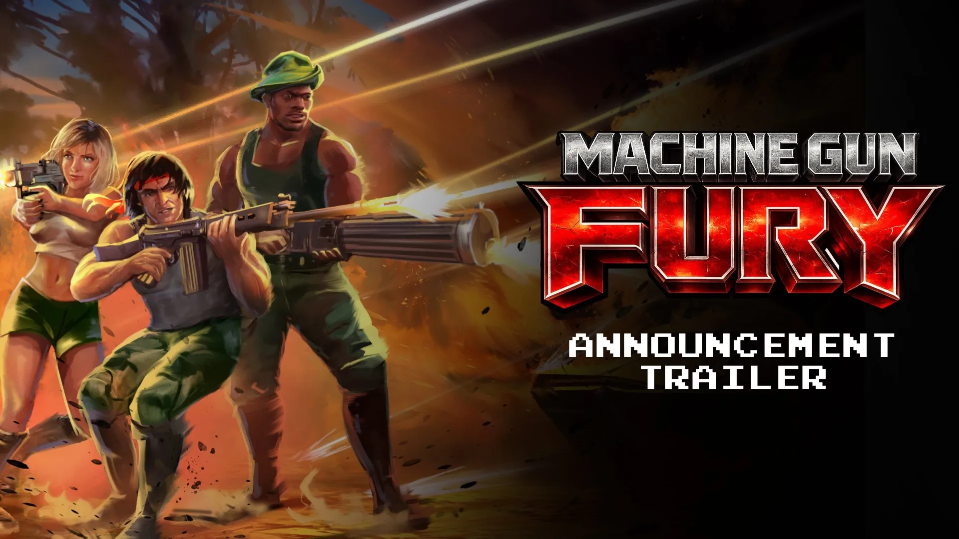 Machine Gun Fury — трейлер