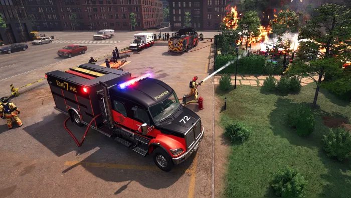 Firefighting Simulator: Ignite - Kenworth® Fire Truck Pack — скриншот 4