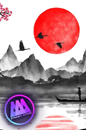 AAA Dynamic Scenes - Sakura River Dynamic Scene