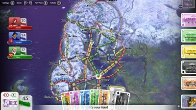 Ticket to Ride®: Nordic Expansion — скриншот 3