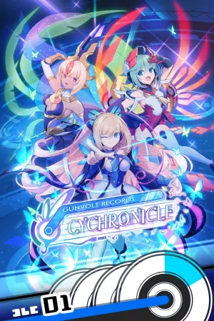 GUNVOLT RECORDS Cychronicle Song Pack 1 Lumen: "Rouge Shimmer","Parallel World","Glass Paradise","Last Wish"