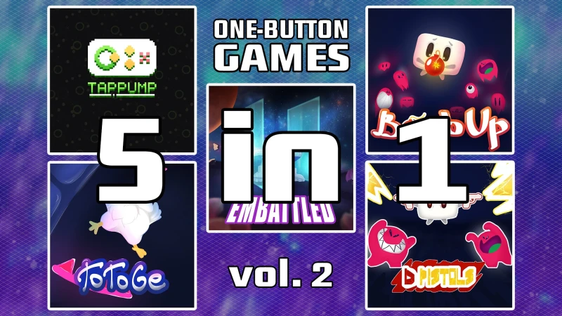 One Button Games 5-in-1 vol. 2 (Xbox One)