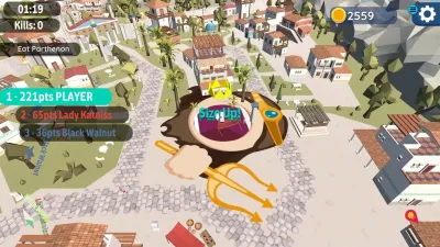 Hole io: Ancient DLC — скриншот 1