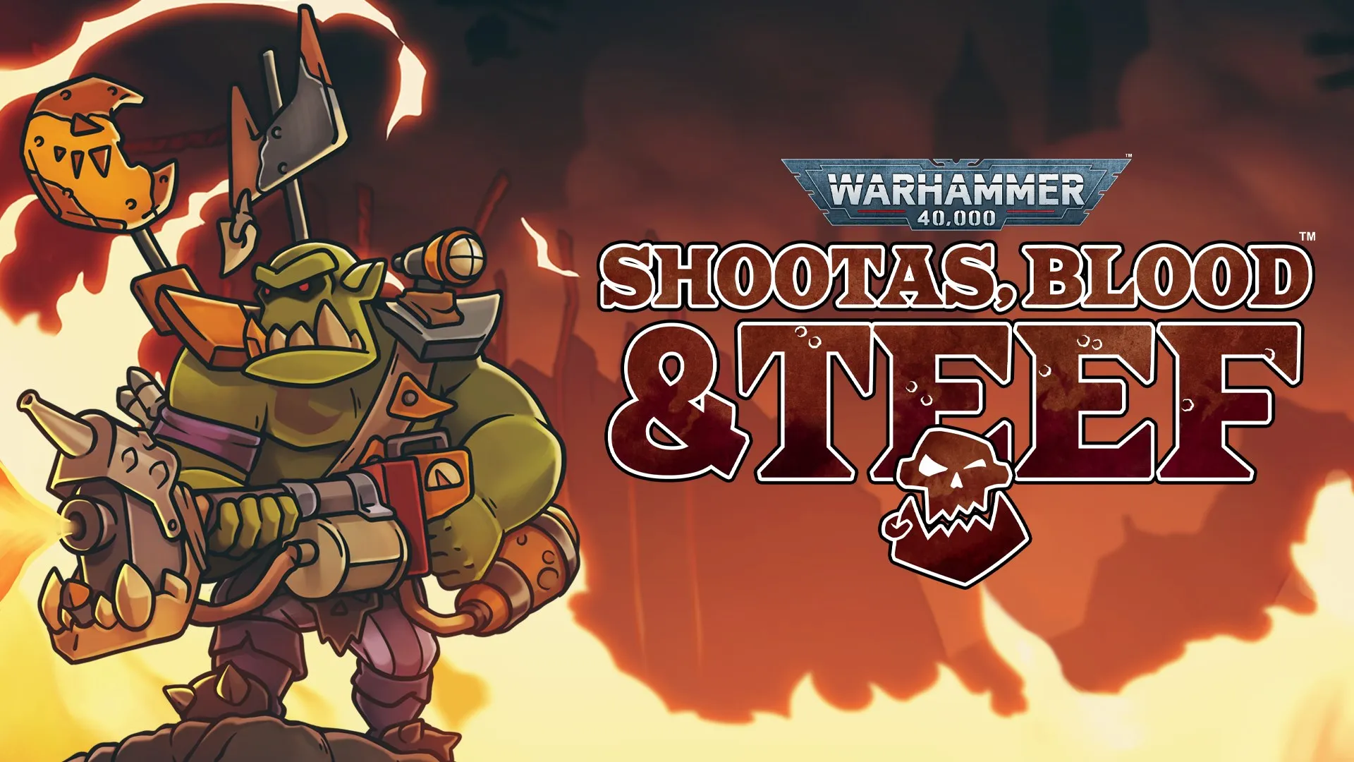 Warhammer 40,000: Shootas, Blood & Teef — трейлер