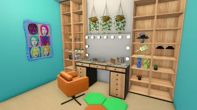 House Flipper - Pop Art Furniture Pack — скриншот 3