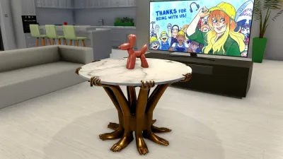 House Flipper - Pop Art Furniture Pack — скриншот 7