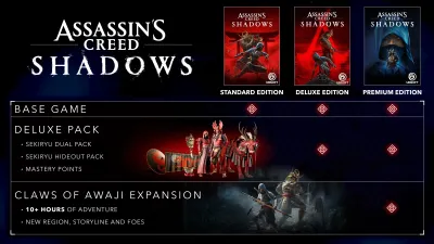 Assassin's Creed Shadows Digital Deluxe Edition — скриншот 12