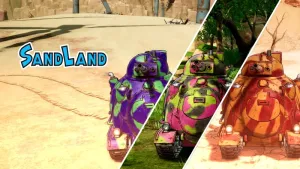 SAND LAND - Custom Vehicle Colors (3 Types)