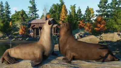 Planet Zoo: набор животных «Северная Америка» — скриншот 4