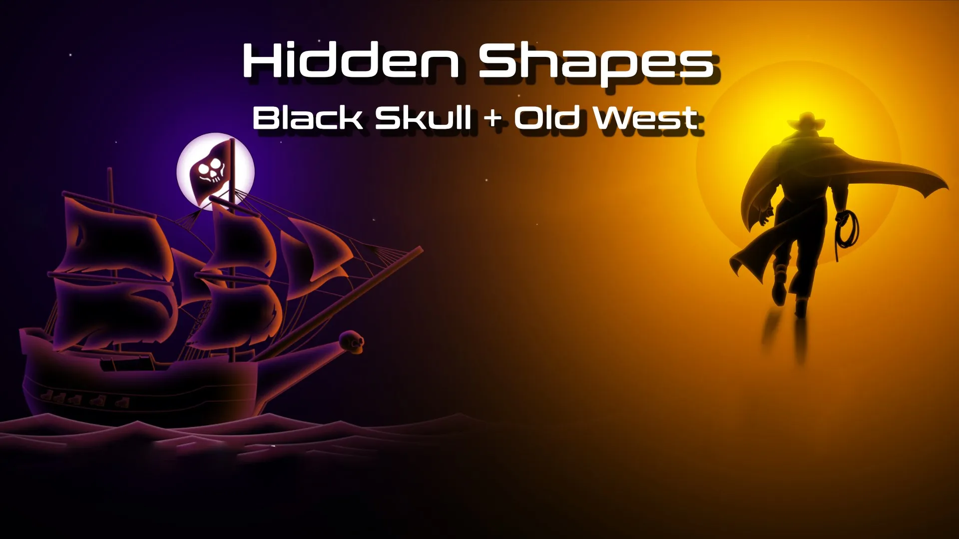 Hidden Shapes: Black Skull + Old West — трейлер