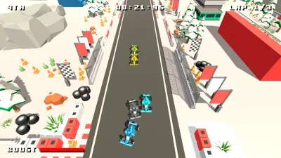 Formula Bit Racing DX — скриншот 4