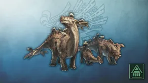 Фигурка чудовища MHW:I: пуховый коростель и аптонот