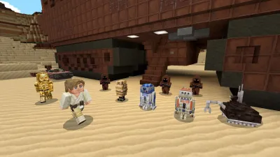 Minecraft STAR WARS Mash-up — скриншот 1
