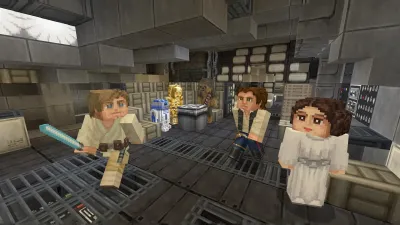 Minecraft STAR WARS Mash-up — скриншот 9