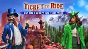 Ticket to Ride®: USA 1910 & Europa 1912 Ticket Packs
