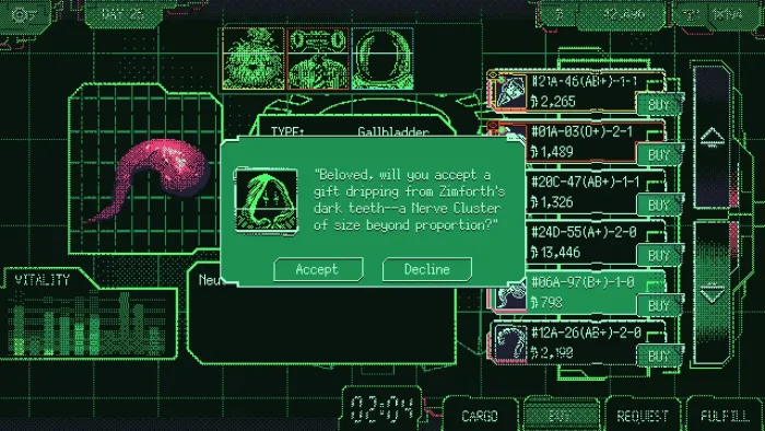 Space Warlord Organ Trading Simulator — скриншот 7