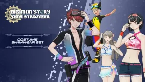 Digimon Story Time Stranger Costume Swimwear Set